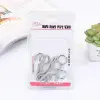 Bubble shell window hook set, galvanized window hook, support hook, sheep eye hook, threaded question mark hook, self-tapping hook, 2-yuan lamp hook details Picture